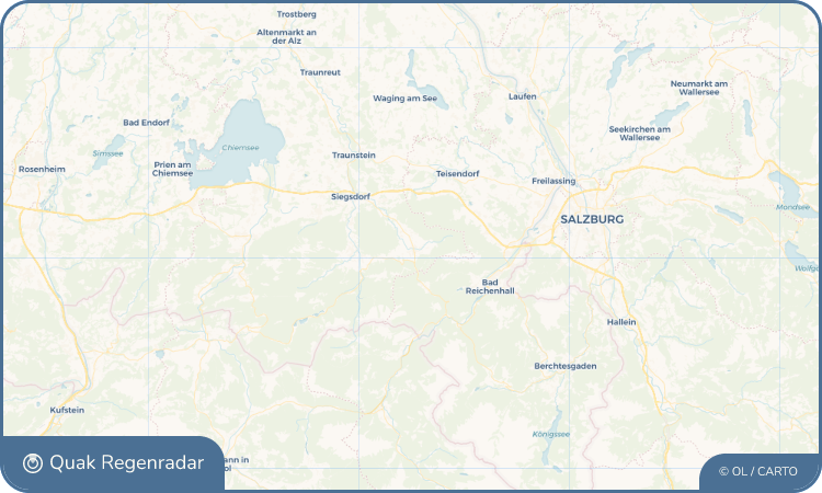 Quak Regenradar-Widget Inzell