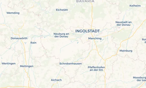 Regenradar Vorschaubild - Aktuelle Niederschläge in Karlshuld und Umgebung