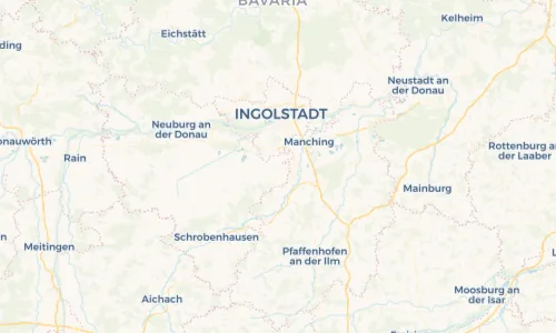Regenradar Vorschaubild - Aktuelle Niederschläge in Karlskron und Umgebung