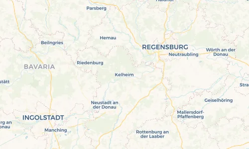 Regenradar Vorschaubild - Aktuelle Niederschläge in Kelheim und Umgebung