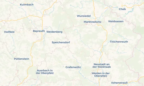 Regenradar Vorschaubild - Aktuelle Niederschläge in Kemnath und Umgebung