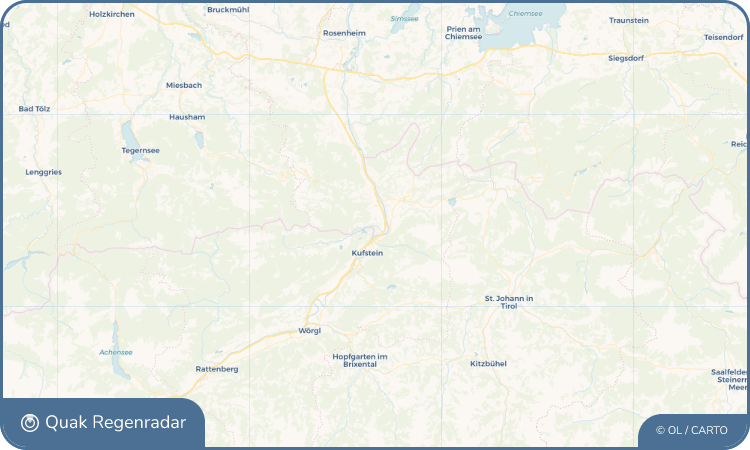 Quak Regenradar-Widget Kiefersfelden