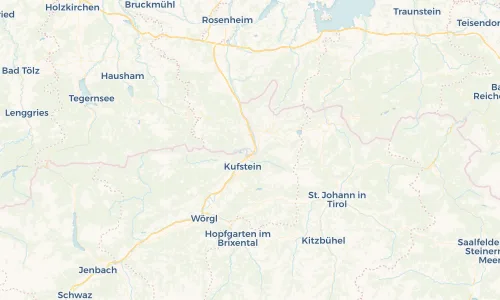 Regenradar Vorschaubild - Aktuelle Niederschläge in Kiefersfelden und Umgebung