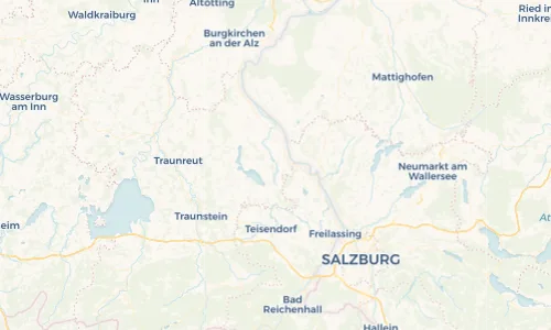 Regenradar Vorschaubild - Aktuelle Niederschläge in Kirchanschöring und Umgebung