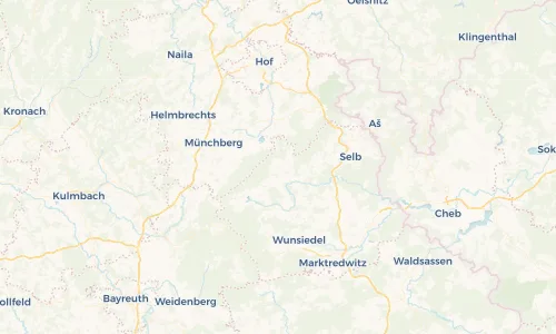 Regenradar Vorschaubild - Aktuelle Niederschläge in Kirchenlamitz und Umgebung