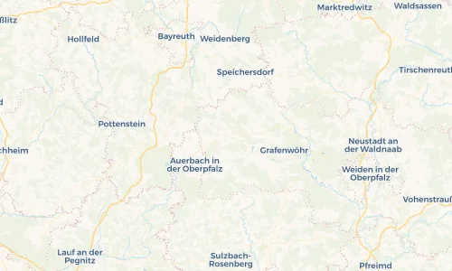Regenradar Vorschaubild - Aktuelle Niederschläge in Kirchenthumbach und Umgebung