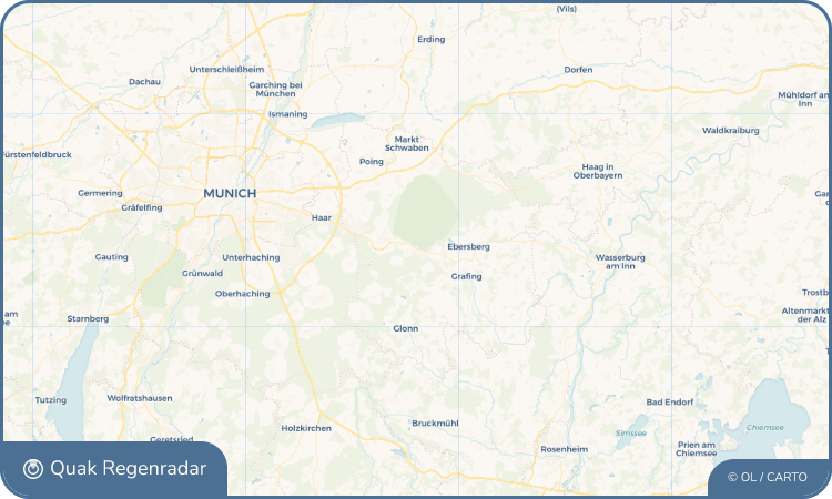 Quak Regenradar-Widget Kirchseeon