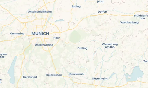 Regenradar Vorschaubild - Aktuelle Niederschläge in Kirchseeon und Umgebung