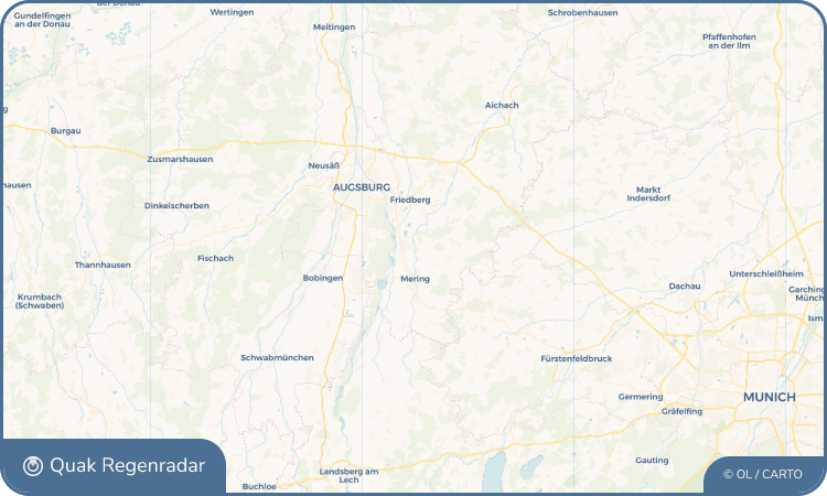 Quak Regenradar-Widget Kissing