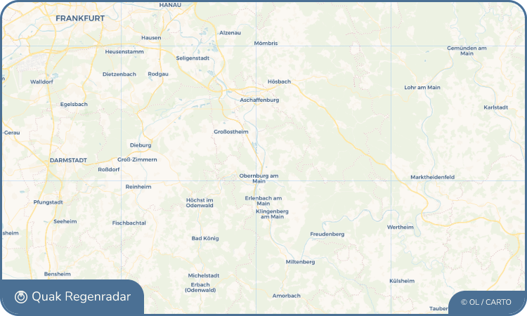 Quak Regenradar-Widget Kleinwallstadt