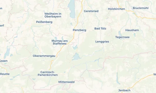 Regenradar Vorschaubild - Aktuelle Niederschläge in Kochel am See und Umgebung