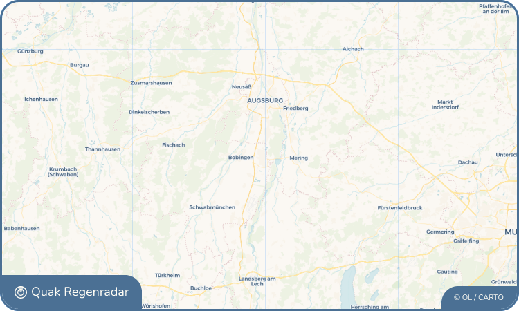 Regenradar-Widget für Königsbrunn