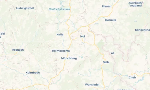 Regenradar Vorschaubild - Aktuelle Niederschläge in Konradsreuth und Umgebung