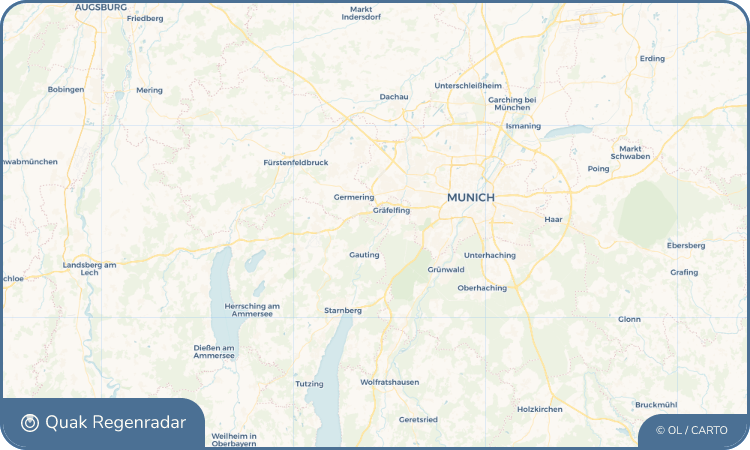 Regenradar-Widget für Krailling