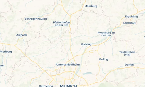 Regenradar Vorschaubild - Aktuelle Niederschläge in Kranzberg und Umgebung