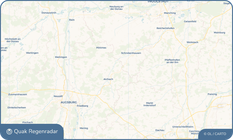Quak Regenradar-Widget Kühbach