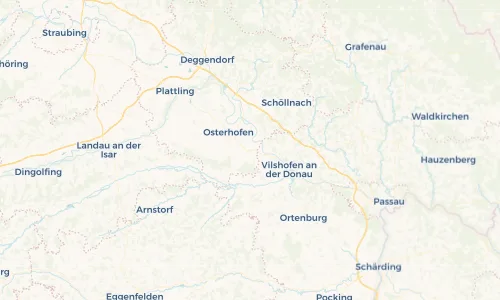Regenradar Vorschaubild - Aktuelle Niederschläge in Künzing und Umgebung