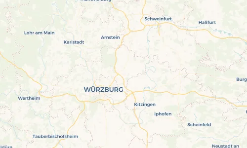 Regenradar Vorschaubild - Aktuelle Niederschläge in Kürnach und Umgebung