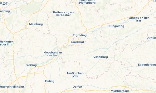 Regenradar Vorschaubild - Aktuelle Niederschläge in Kumhausen und Umgebung