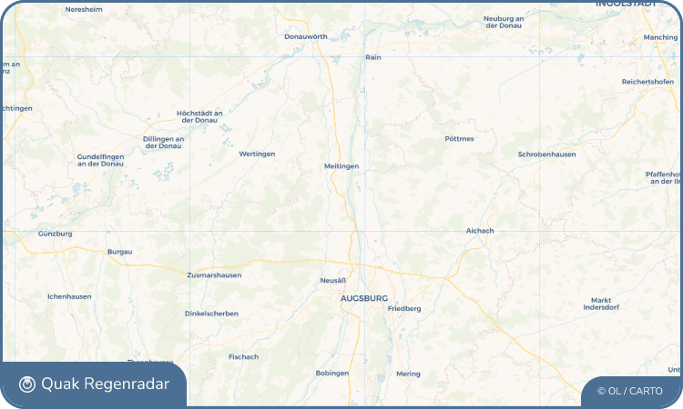 Quak Regenradar-Widget Langweid am Lech