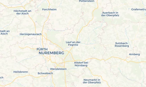 Regenradar Vorschaubild - Aktuelle Niederschläge in Lauf an der Pegnitz und Umgebung