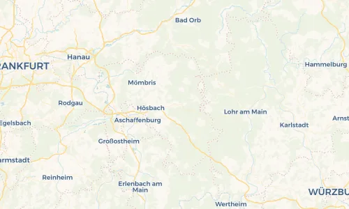 Regenradar Vorschaubild - Aktuelle Niederschläge in Laufach und Umgebung