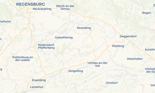 Regenradar Vorschaubild - Aktuelle Niederschläge in Leiblfing und Umgebung