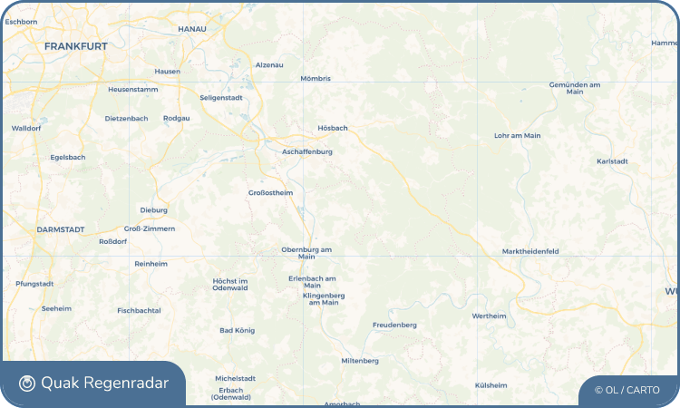Regenradar-Widget für Leidersbach