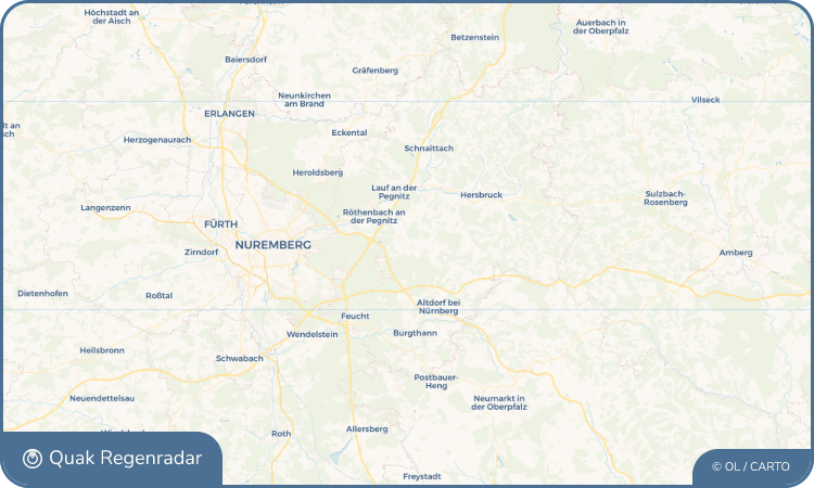 Quak Regenradar-Widget Leinburg