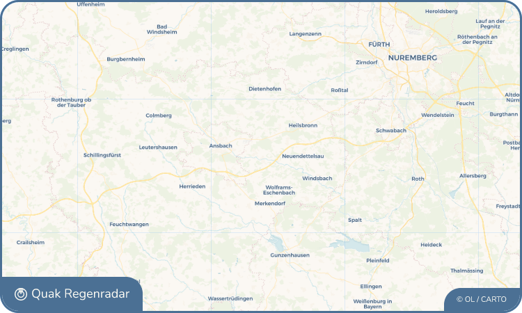 Quak Regenradar-Widget Lichtenau