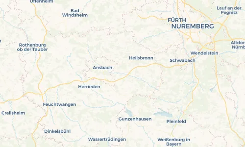 Regenradar Vorschaubild - Aktuelle Niederschläge in Lichtenau und Umgebung