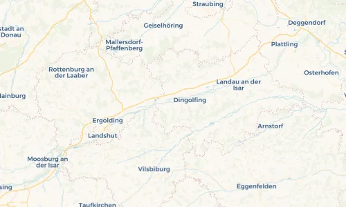 Regenradar Vorschaubild - Aktuelle Niederschläge in Loiching und Umgebung