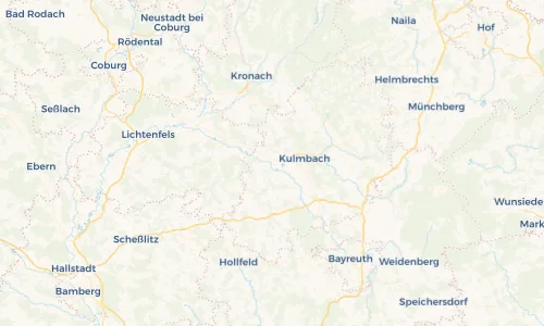 Regenradar Vorschaubild - Aktuelle Niederschläge in Mainleus und Umgebung