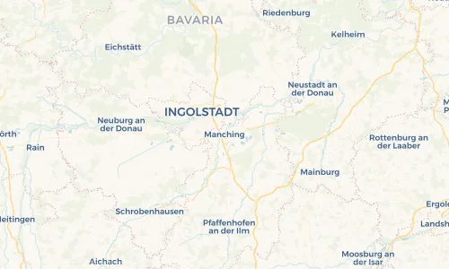 Regenradar Vorschaubild - Aktuelle Niederschläge in Manching und Umgebung