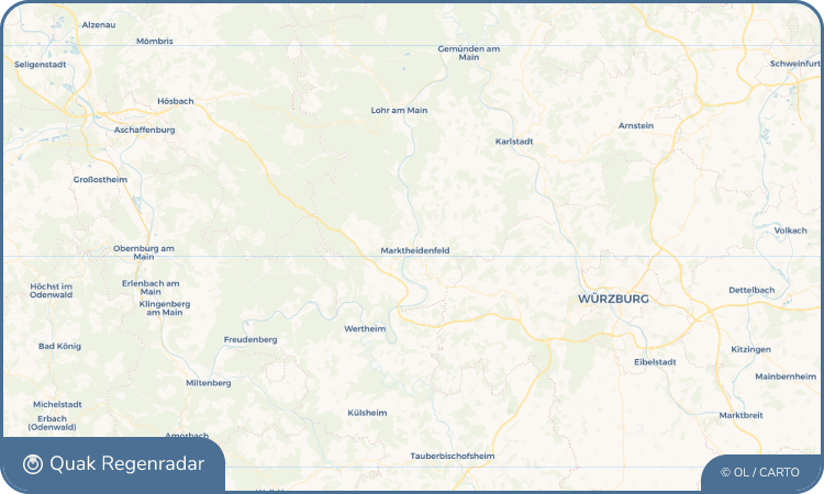 Regenradar-Widget für Marktheidenfeld