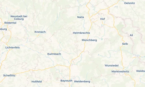 Regenradar Vorschaubild - Aktuelle Niederschläge in Marktleugast und Umgebung