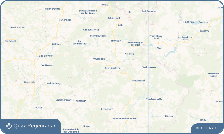 Quak Regenradar-Widget Marktredwitz
