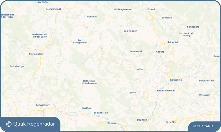 Regenradar-Widget für Maroldsweisach