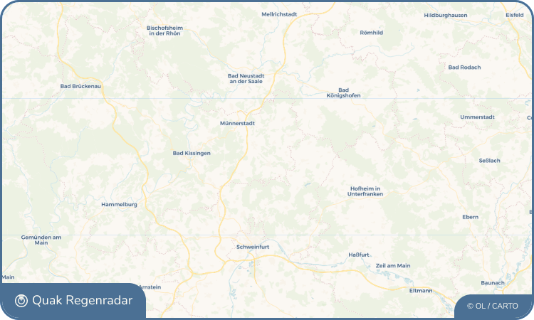 Quak Regenradar-Widget Maßbach