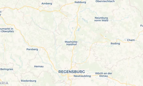 Regenradar Vorschaubild - Aktuelle Niederschläge in Maxhütte-Haidhof und Umgebung