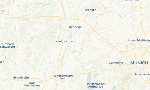 Regenradar Vorschaubild - Aktuelle Niederschläge in Merching und Umgebung