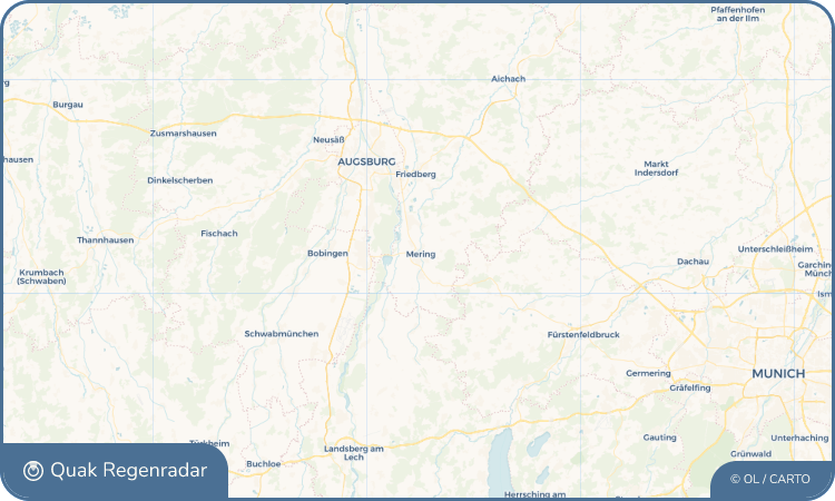 Quak Regenradar-Widget Mering