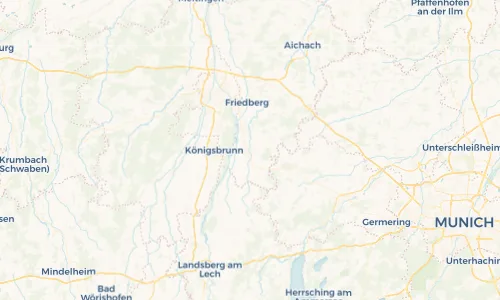 Regenradar Vorschaubild - Aktuelle Niederschläge in Mering und Umgebung