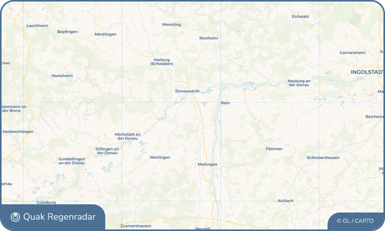 Quak Regenradar-Widget Mertingen