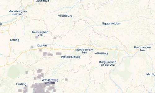 Regenradar Vorschaubild - Aktuelle Niederschläge in Mettenheim und Umgebung
