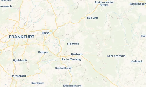 Regenradar Vorschaubild - Aktuelle Niederschläge in Mömbris und Umgebung