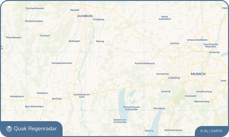 Quak Regenradar-Widget Moorenweis