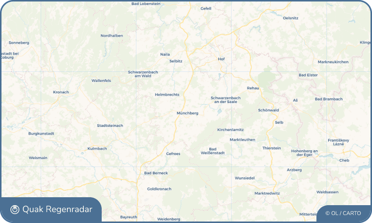 Quak Regenradar-Widget Münchberg