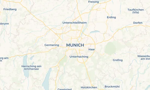 Regenradar Vorschaubild - Aktuelle Niederschläge in München und Umgebung