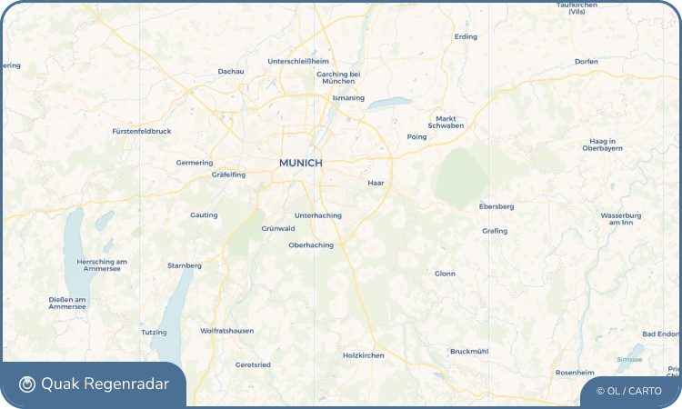 Quak Regenradar-Widget Neubiberg